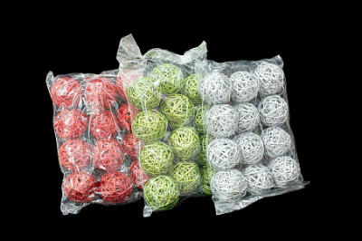 Ротаговые шарики с блеском 10см в интернет-магазине FloraPaс Krasnodar